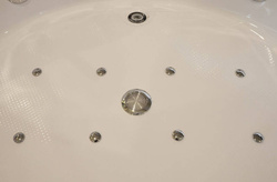 WANNA SPA Z HYDROMASAŻEM JACUZZI AQUAPEUTIC AQ-1638, 2-osobowa 150x150x55,5 cm