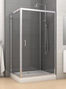 Kabina prysznicowa półokrągła Varia 90x90185, drzwi przesuwne