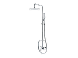 Kompletny zestaw prysznicowy natynkowy Otto z deszczownicą 20 cm, chrom
