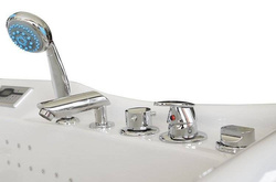 WANNA SPA Z HYDROMASAŻEM JACUZZI AQUAPEUTIC 1050, 1-osobowa 174x88x70 cm, lewa