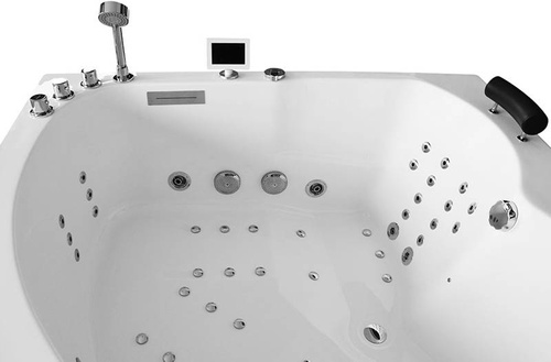 WANNA SPA Z HYDROMASAŻEM JACUZZI AQUAPEUTIC AQ-0032A, 2-osobowa 150x150x70 cm