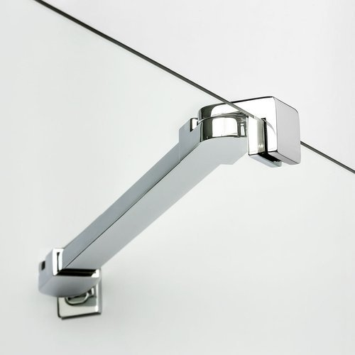 Drzwi prysznicowe składane New Soleo Plus 100x195 cm, profil srebrny.