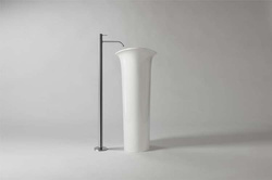 Umywalka wolnostojąca Ravon Euphoria 60x38x90 cm, biały mat lub połysk