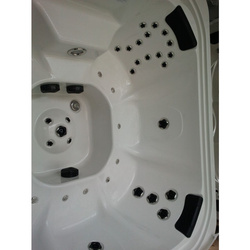 Wanna zewnętrzna SPA z hydromasażem AQ-138, 222x222x97 cm, bez obudowy