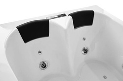 WANNA SPA Z HYDROMASAŻEM JACUZZI AQUAPEUTIC AQ-1665 TOP, 2-osobowa, 180x120x63 cm, prawa