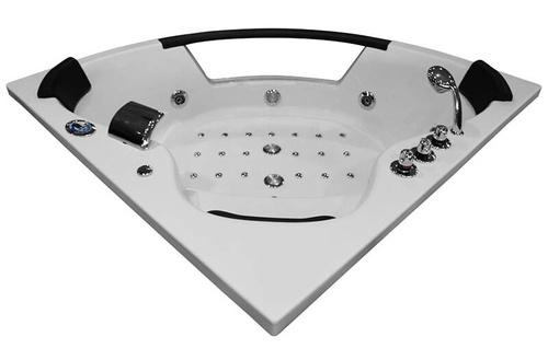 Wanna z hydromasażem narożna SPA AQ-1004 Turbo  2-osobowa, 152x152x56 cm