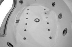 WANNA SPA Z HYDROMASAŻEM AQUAPEUTIC AQ-1001, 2-osobowa 140x140x65 cm