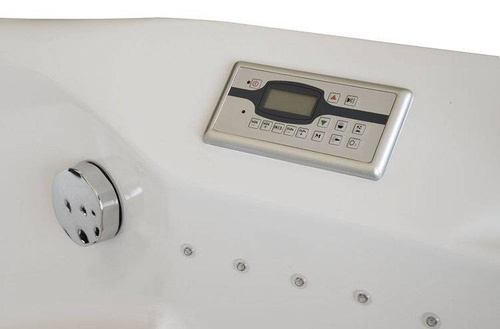WANNA SPA Z HYDROMASAŻEM JACUZZI AQUAPEUTIC 1050, 1-osobowa 174x88x70 cm, lewa