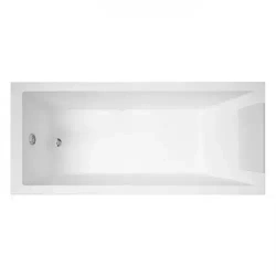 Wanna do zabudowy Novellini Calos 170x80 cm, biały połysk