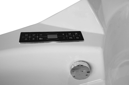 Wanna łazienkowa AQ-632B SPA z hydromasażem 150X150X67CM