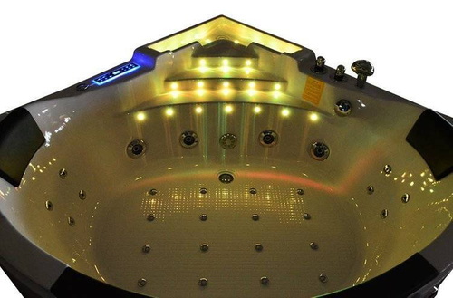 WANNA SPA Z HYDROMASAŻEM JACUZZI AQUAPEUTIC AQ-1678, 2-osobowa 150x150x62 cm