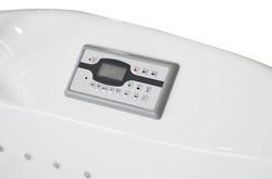 WANNA SPA Z HYDROMASAŻEM JACUZZI AQUAPEUTIC 186, narożna 2-osobowa, 152 x 152 x 71 cm