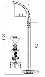 Bateria wolnostojąca Vedo Cento