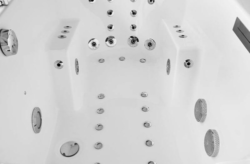 WANNA SPA Z HYDROMASAŻEM JACUZZI AQUAPEUTIC 0011A, 2-osobowa 180x90x70 cm 